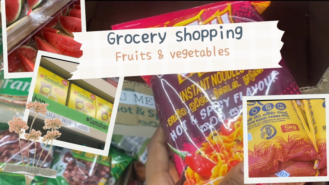 ලංකාවේ බඩු ජපානෙදිත් ගන්න පුලුවන් 😱🇱🇰| එලවලු පලතුරු වල ගණන් බලමුද 🍎🥦🧅🍓🇯🇵#groceryshopping #vlog08