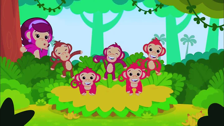 Plim Plim Five Little Monkeys🐒 Intro Logo Effect Sponsored by Klasky Csupo 2001 Effects