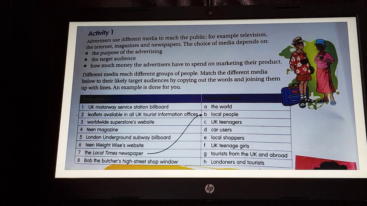 Year 8 - Advertising lesson 1 - YouTube