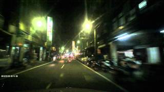 夜間行車錄影