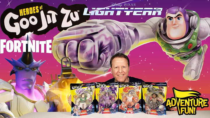 Lightyear Official Movie Trailer Heroes of Goo Jit Zu Toy Action Figures & Fortnite AdventureFun!