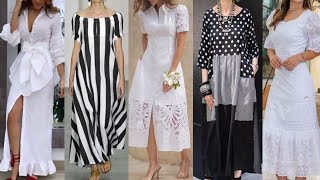 Trendy Women's Long Dresses 2026 / Casual Outfit Ideas / Party Dresses 2026