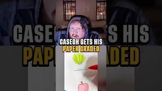 CaseOh Gets His Paper Graded 💀😭 #caseoh #meme