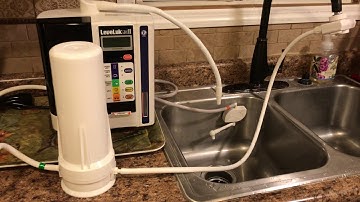 Enagic   Ultra E Prefilter setup