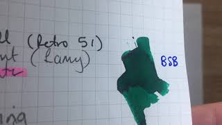 Comparison: Fountain Pen Friendly Paper