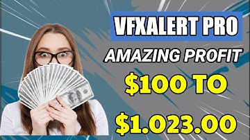 VFXALERT PRO - Amazing profit $100 to $1,023.00 - Best binary options signals