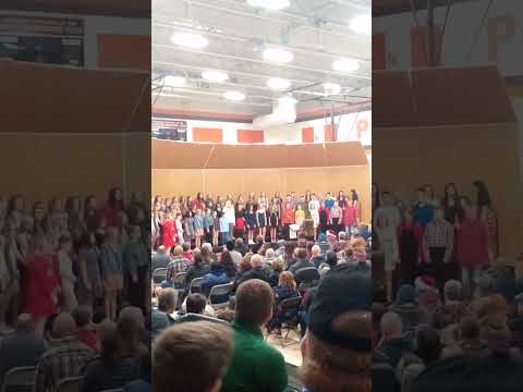 The Moon by Beck performed by the Poynette Middle School Choir. Solo by Braelyn Dellmann