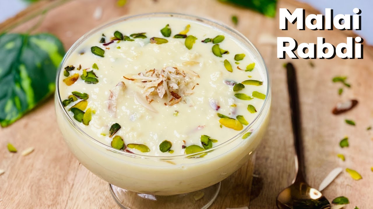 Malai Rabdi Recipe | lachhedar Khurchan rabri recipe | famous North Indian dessert recipe | Flavourful Food