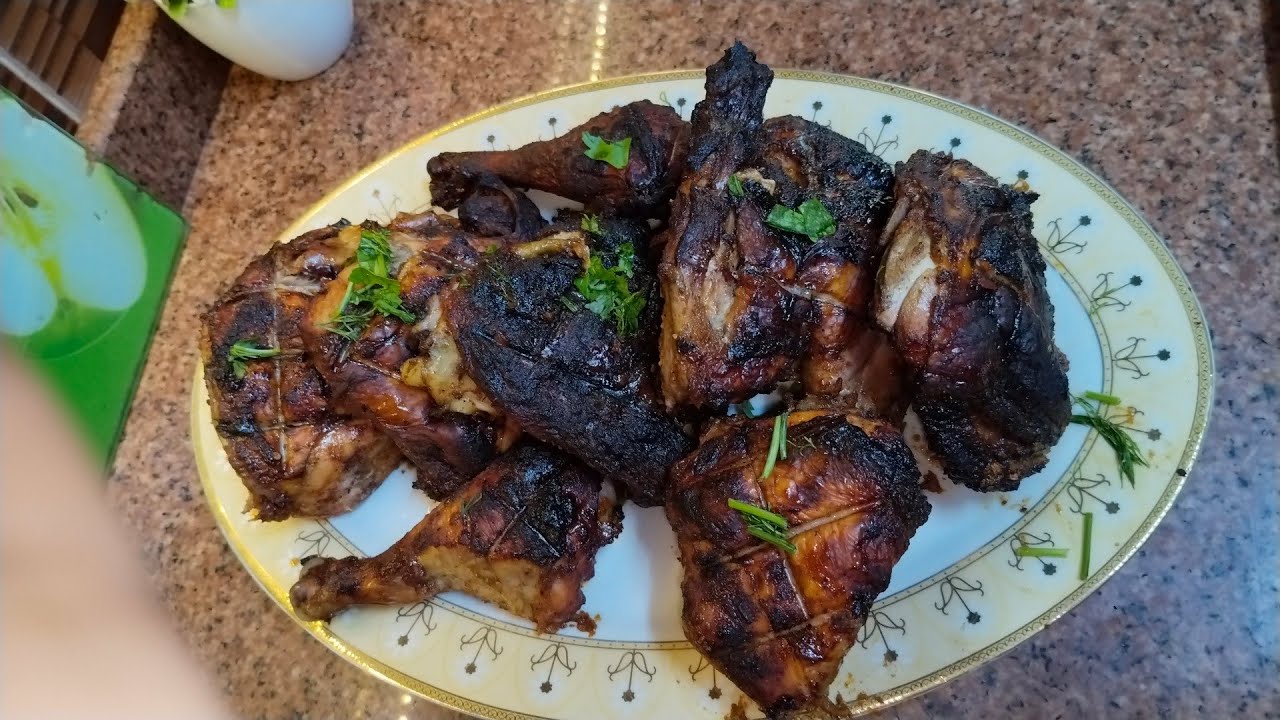 احذفي من عندك اي طريقه فراخ مشويه جربتيها قبل 👌كده جربي التتبيله دي