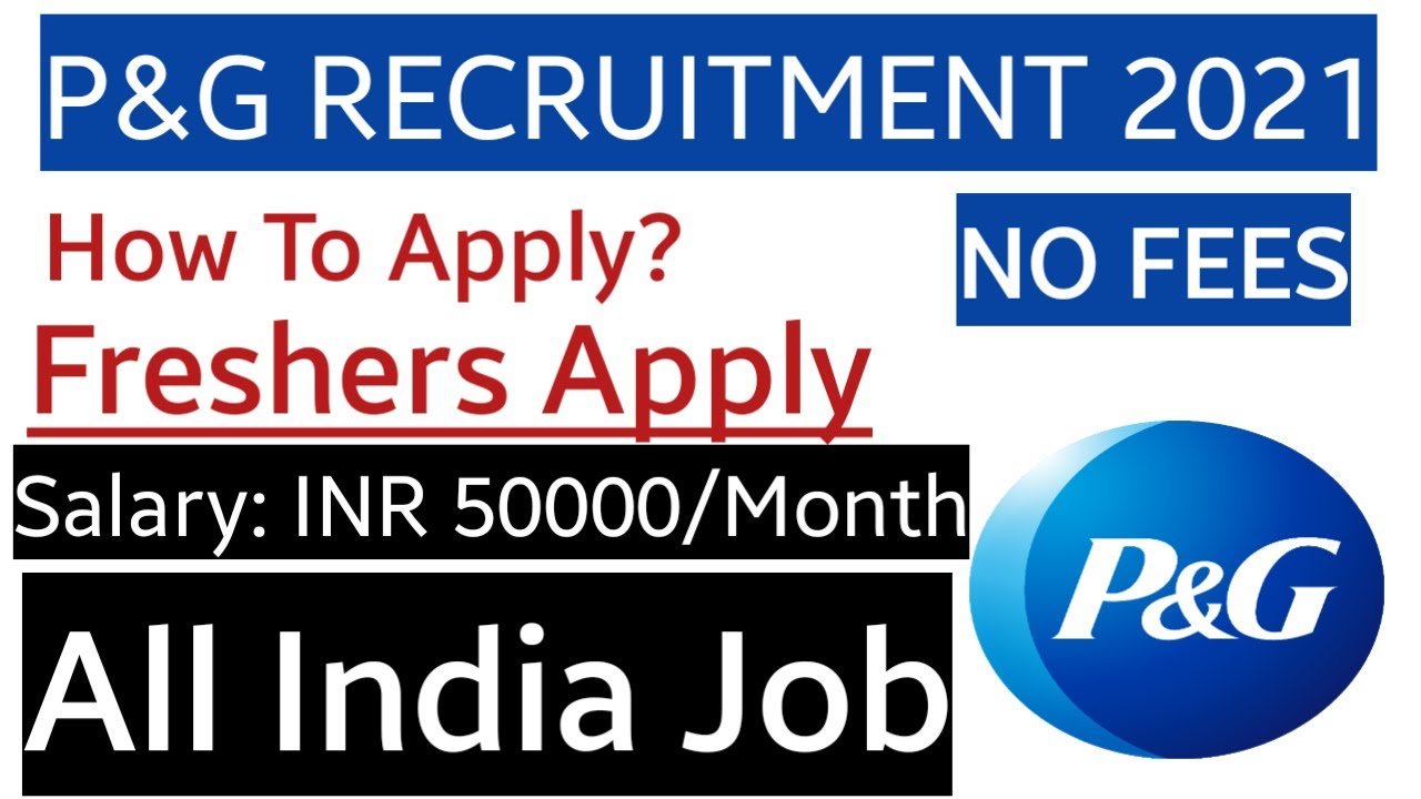 P&G Recruitment 2021 | Finance Manager Job | Private Company Jobs | Salary: 50000/Month | No fees |