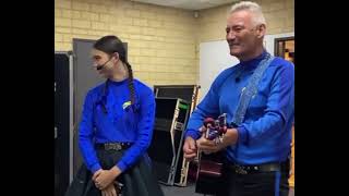 Anthony Wiggle Lucia Wiggle are singing