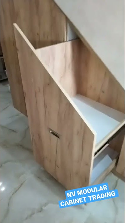 UNDER STAIRS PULL-OUT CABINETS