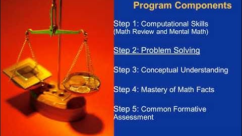 Webinar - Implement CCSS Mathematical Practices Using Singapore Math and Problem Solving Structures