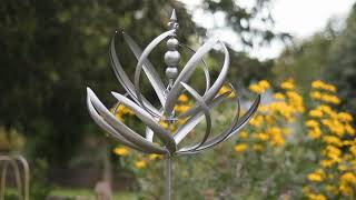 Vortex Wind Spinner - Silver