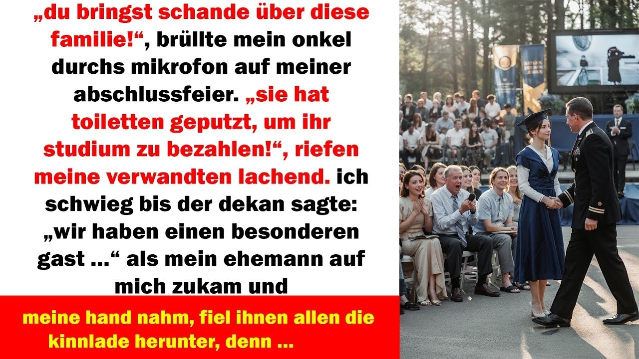 sie verspotteten mich vor allen gästen – bis mein ehemann auftauchte und...