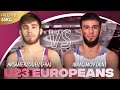 Khamzat arsamerzouev fra vs ibragim ibragimov ain  u23 euro championships 2024  fs 65kg gold