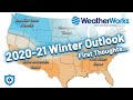 Winter Forecast 2020-21: Early Thoughts