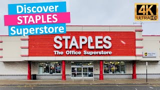 🇺🇸 Discover STAPLES store New Jersey, USA [4K Video]