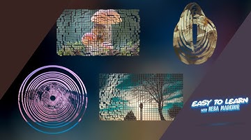 How to make abstract animation...Cinema 4d + After effects tutorial