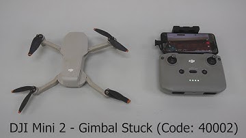 How to fix the Gimbal Stuck Error (Code 40002) on DJI Mini 2 for FREE in less than 3 minutes