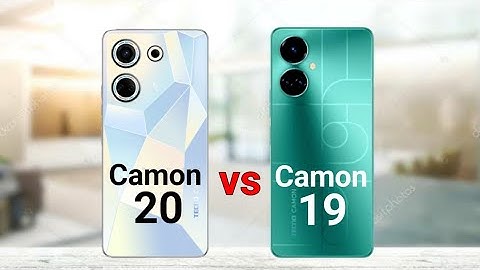 Tecno Camon 20 vs Tecno Camon 19