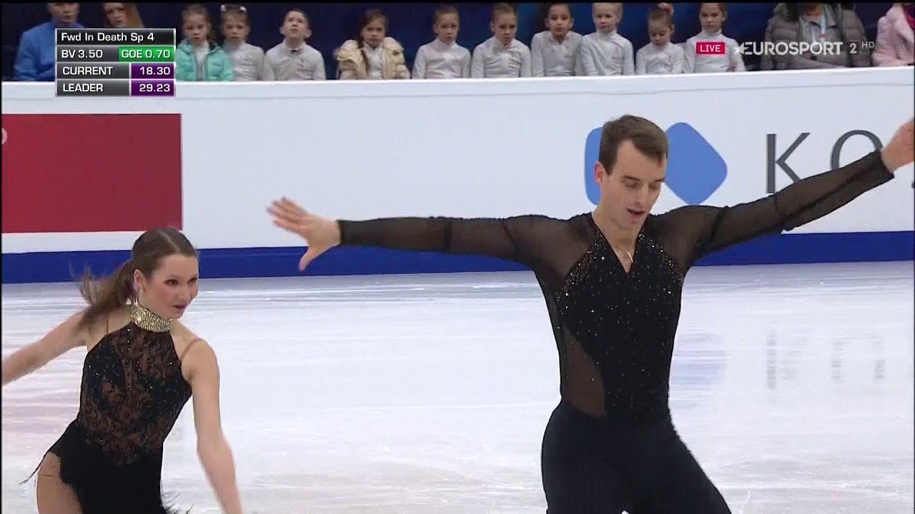 2018 Euros   Pairs SP   Annika Hocke & Ruben Blommaert   Big Spender