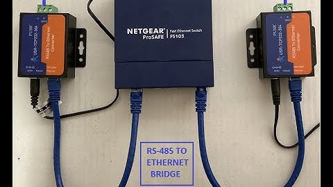 Creating an RS-485 Network Bridge
