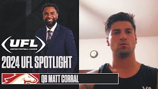 Former Ole Miss QB Matt Corral on his breakout UFL game in Week 1