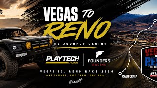 THE JOURNEY BEGINS | Vegas to Reno Race 2026 | Playtech Racing & Founders Racing screenshot 5