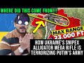 How Ukraine&#39;s SnipeX Alligator Mega Rifle Is Terrorizing Putin&#39;s Army reaction