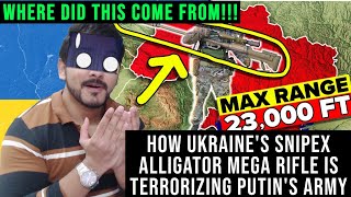 How Ukraine's SnipeX Alligator Mega Rifle Is Terrorizing Putin's Army reaction
