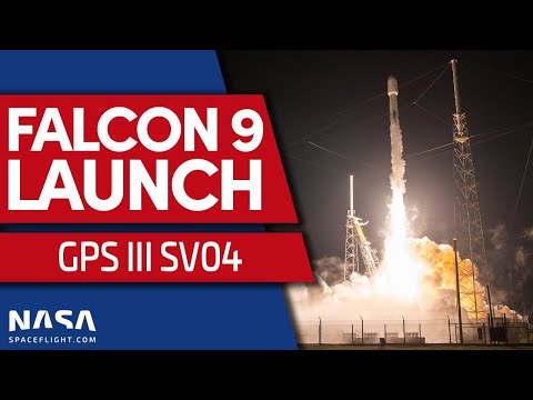 LIVE: SpaceX launches GPS-III 4 on Falcon 9 for the United States Space Force