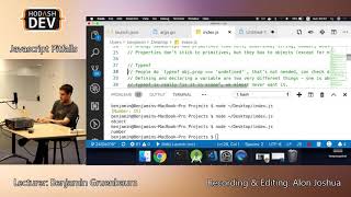 JavaScript Pitfalls with Benjamin Gruenbaum (Hebrew)