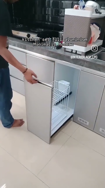 Kitchenset full aluminium Minimalis Modern