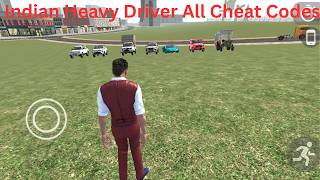 Indian Heavy Driver All Cheat Codes😱| New Update How To Unlock All Trucks Cheat Codes Revealed