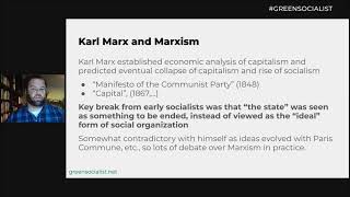 Ecosocialism 101 (Session 5): Karl Marx and Marxism
