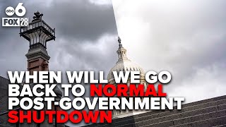 When will we go back to normal post-government shutdown? Ohio political experts weigh in