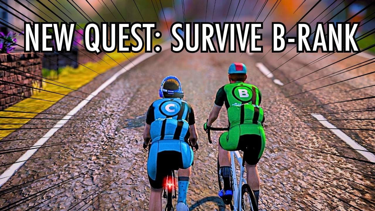 Я участвовал в гонке категории B.