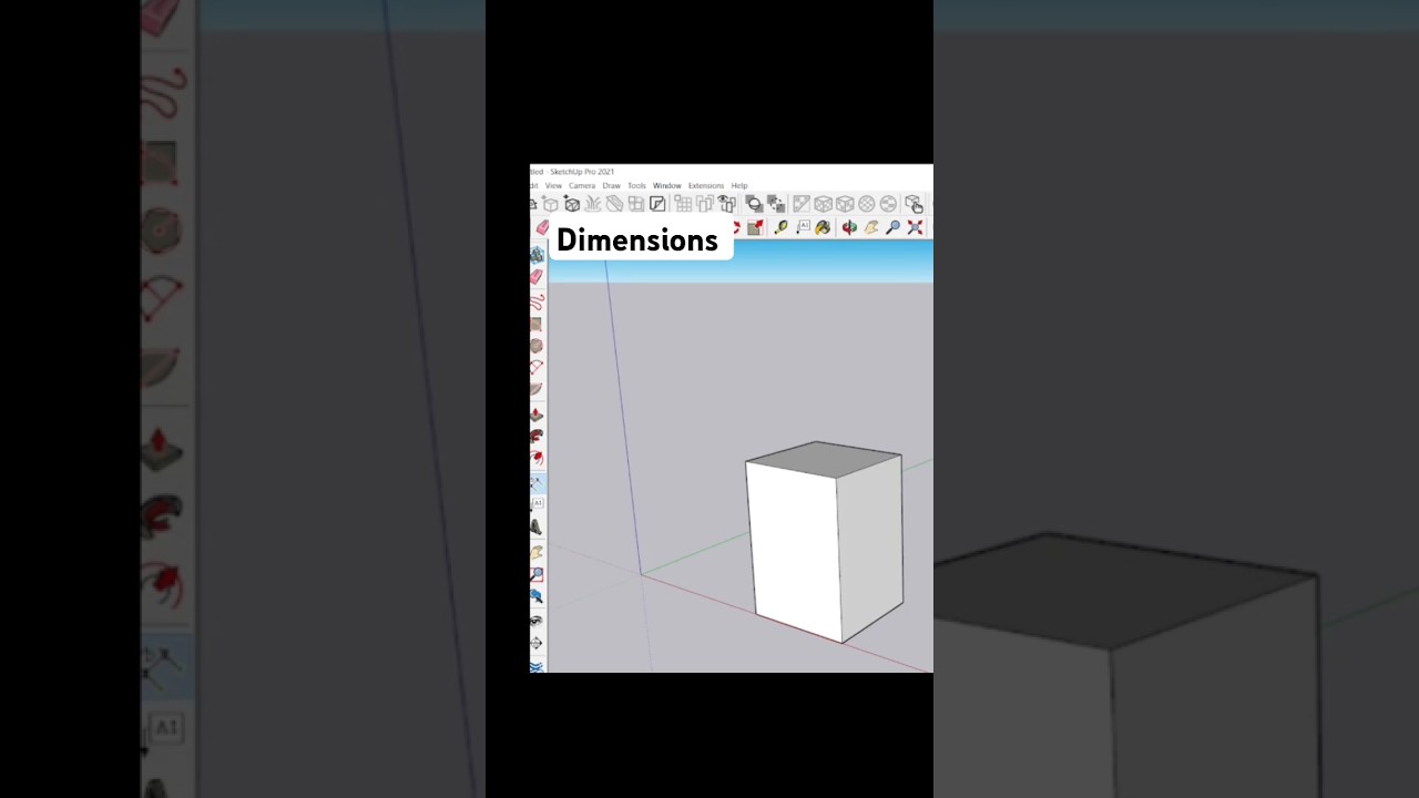 how to create dimensions in sketchup 