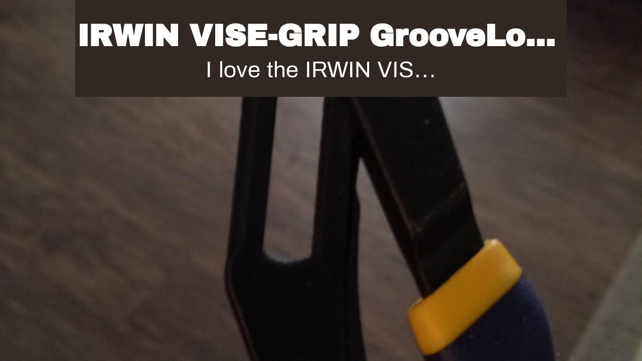 IRWIN VISEGRIP GrooveLock Pliers Set, VJaw, 2Piece (2078709) YouTube