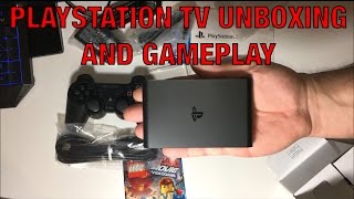 $29.98 PlayStation Tv Bundle Unboxing And Gameplay PS VITA TV screenshot 3