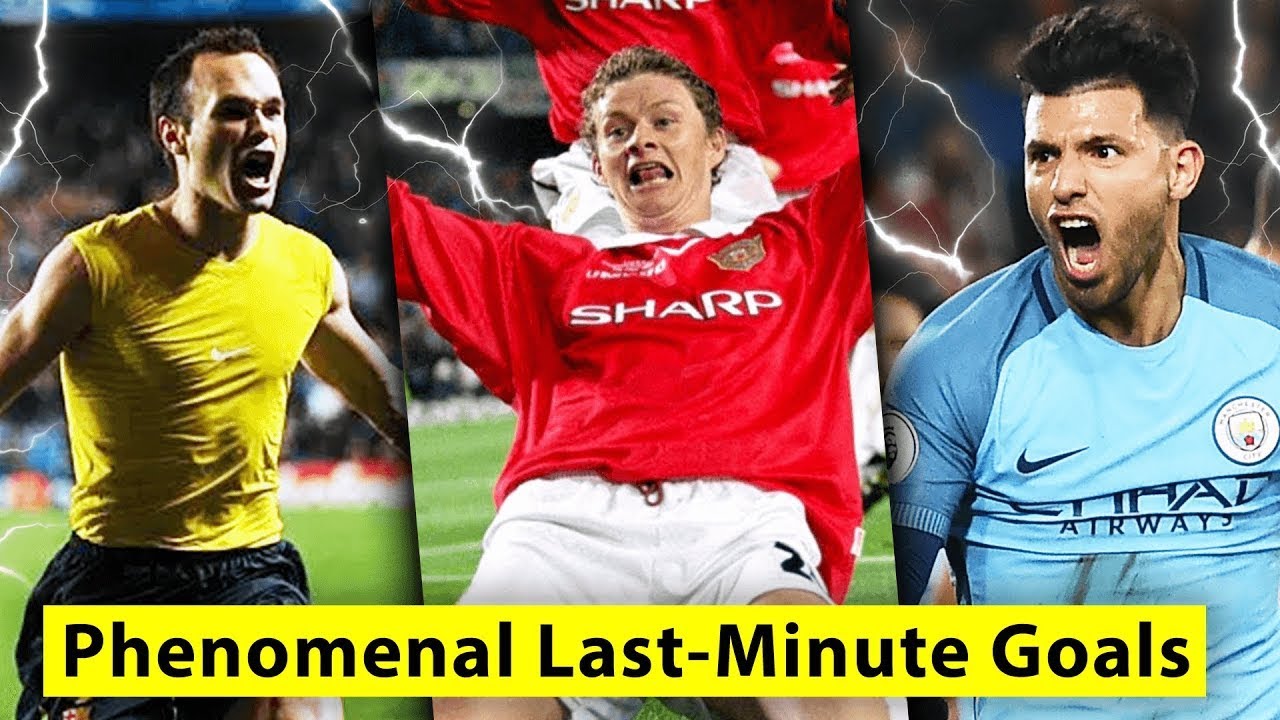AMAZING LastMinute Goals In Football YouTube