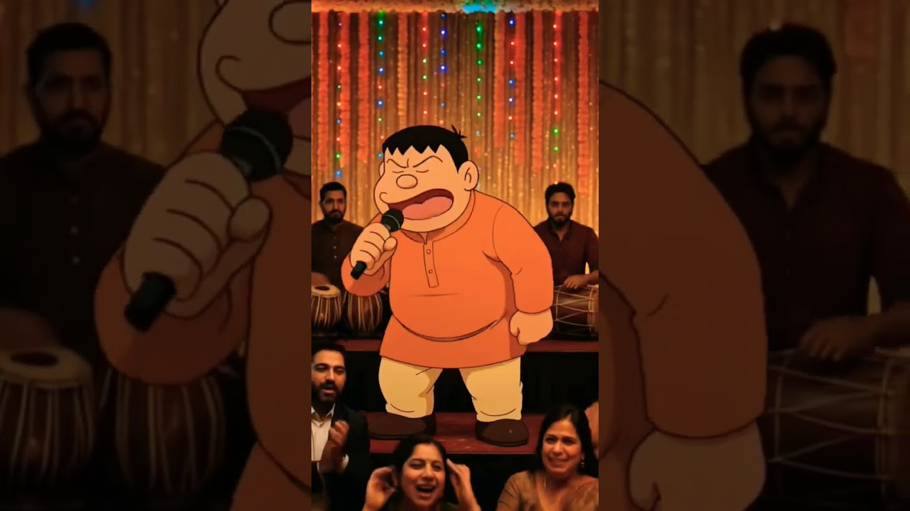 “Finally… the childhoo❤️ d 😍 love 😍 story 😘 got 💕 its 😁 happy ❤️ ending ❤️ Nobita 😍 weds 😍 Shizuka😘😍