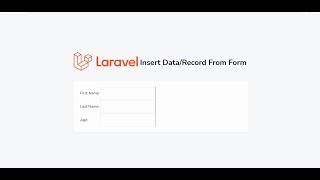Laravel insert data/record in mysql database