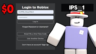 I Logged Into The POOREST IPS Members Account.. (Roblox Bedwars)