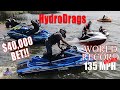 40,000 RACE BET & THE WORLD RECORD WAS BROKEN!! 135 MPH HYDRODRAGS TAVARES FL. (VLOG #1)