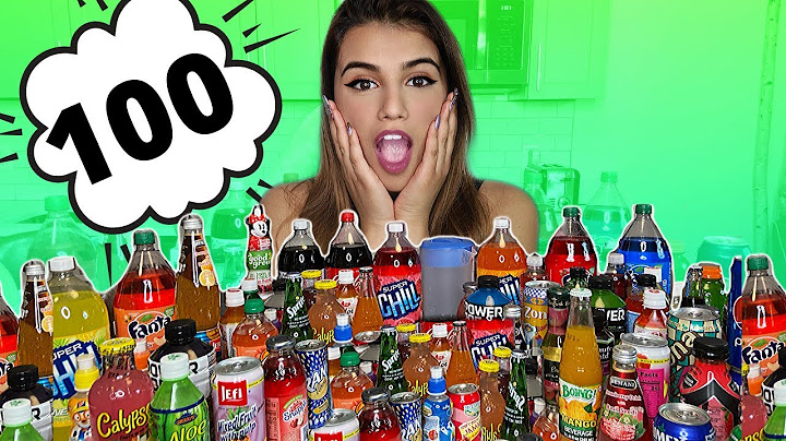 تحدي خلط 100 مشروب مع بعض | خليت الناس تشربة 😅