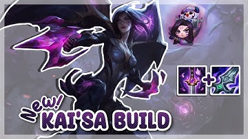 ↳ ❛ Kai’sa Replay: New Build — Evolving 3 abilities! ❜ ꒰ League of Legends: Wild Rift ꒱