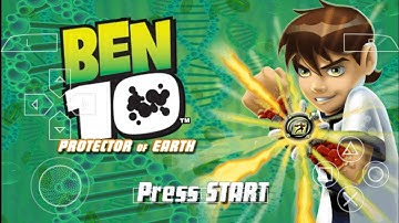Ben 10 Protector of Earth Gameplay PSP Walkthrough Part 2 PPSSPP EMULATOR