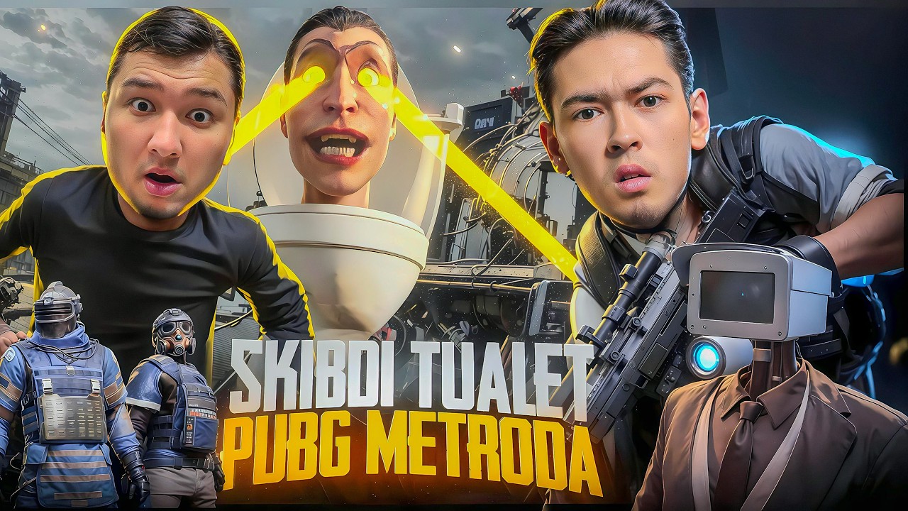 😨⁨SKIBIDI TUALET METRODA ?@YUSUFXONPLAY BN BIRGA METRO | avagadro pubg |